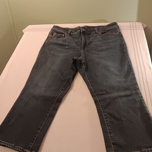 Chaps Women's Blue Capris